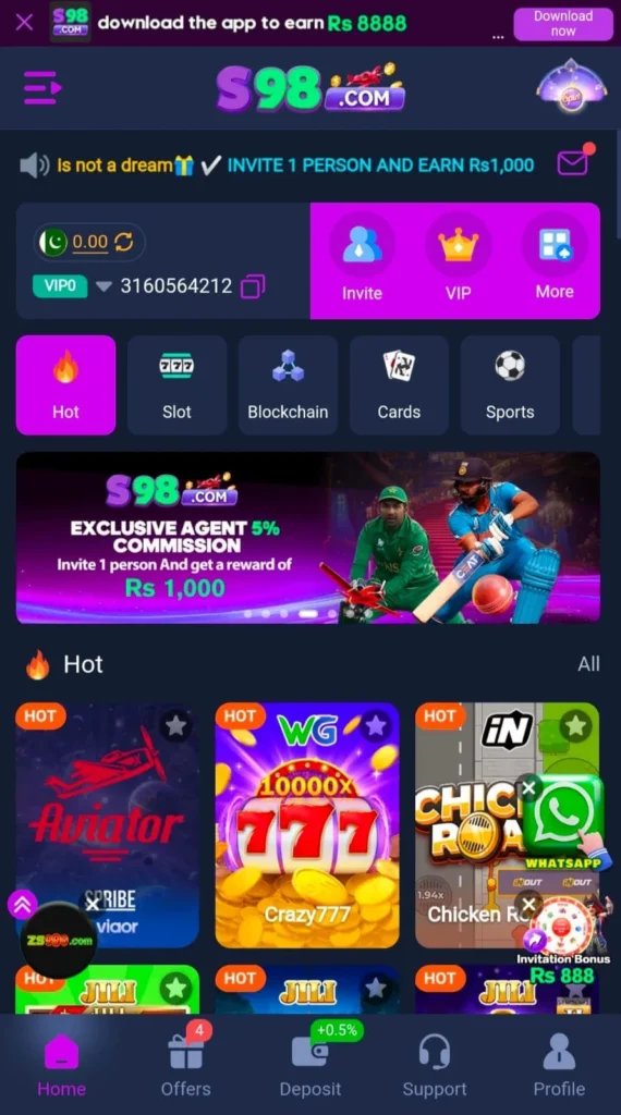 s98 Game Apk