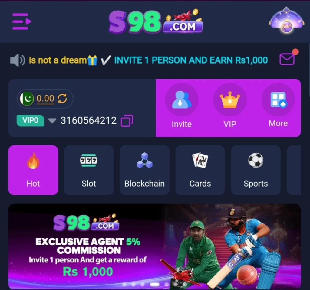 s98 game