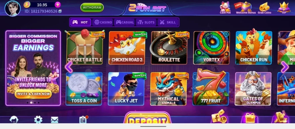 2Fun Bet Game