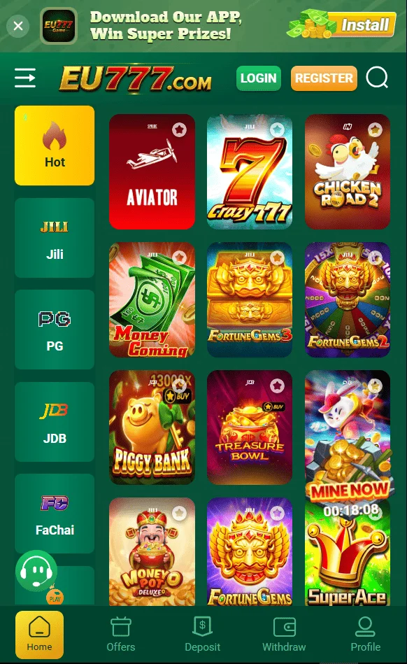 EU777 Game